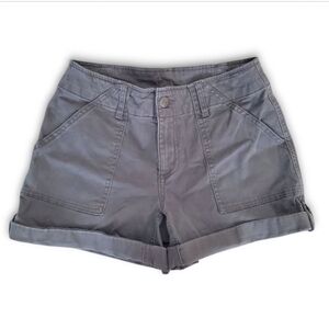 Magellan Outdoors Gray Cuffed Shorts, Size 2 Hiking Granola